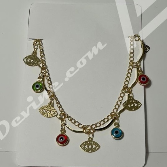 Mal De Ojo Bracelet (gold plated) - Picture 2 of 10